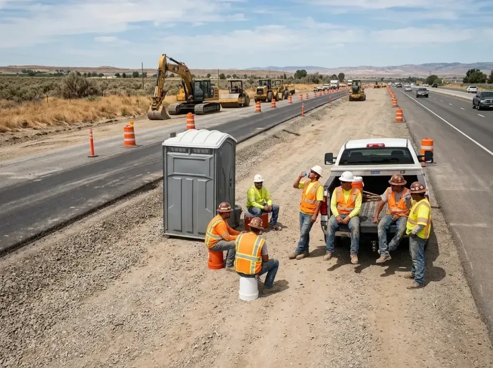 highway-road-construction-crew-007 — frequently asked questions, Porta Potty and Restroom Rentals in Ozark, MO